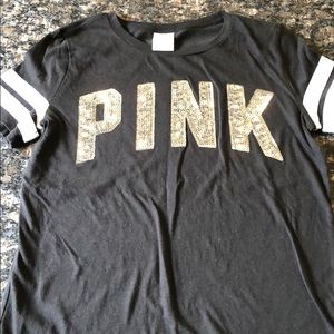 Victoria’s Secret pink T-shirt